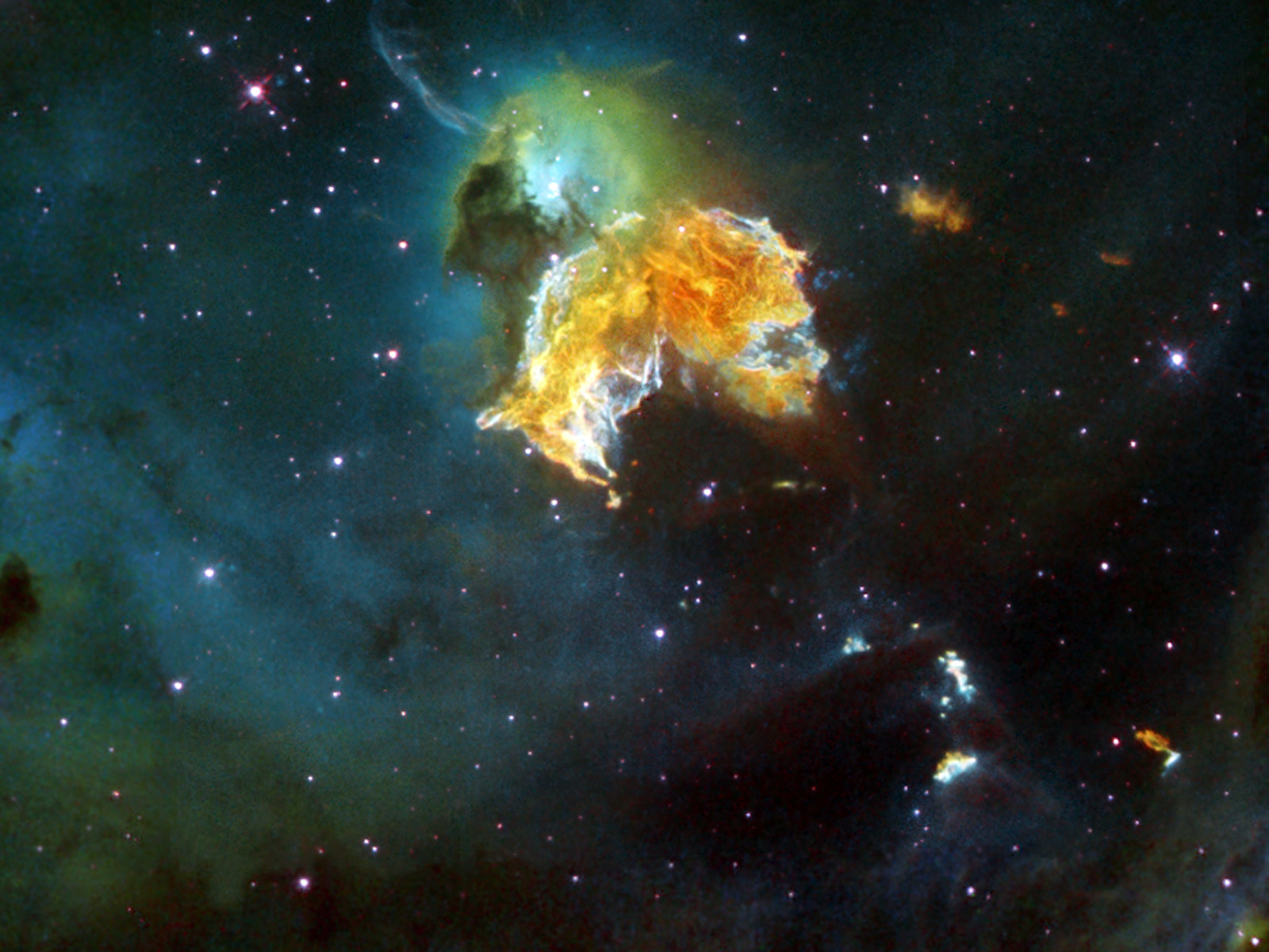 Полярная звезда снимок Хаббла